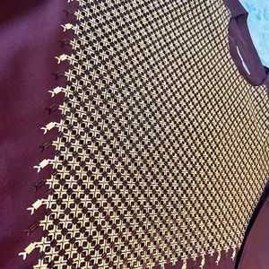 Afghan Khamaki Ghara Embroidery (Large/slim-V)